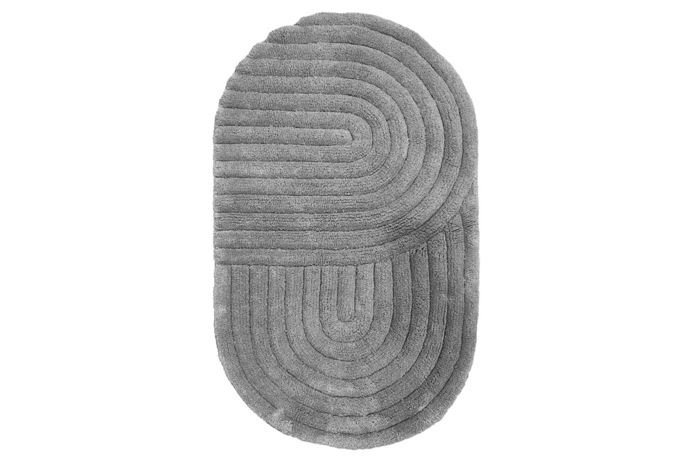 Πατάκι Μπάνιου Maril Grey 100% cotton 50x80cm.