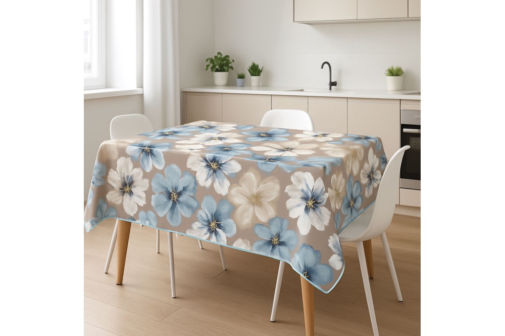 Τραπεζομάντηλο Αλέκιαστο Klery 100% Pol. 150x180cm.