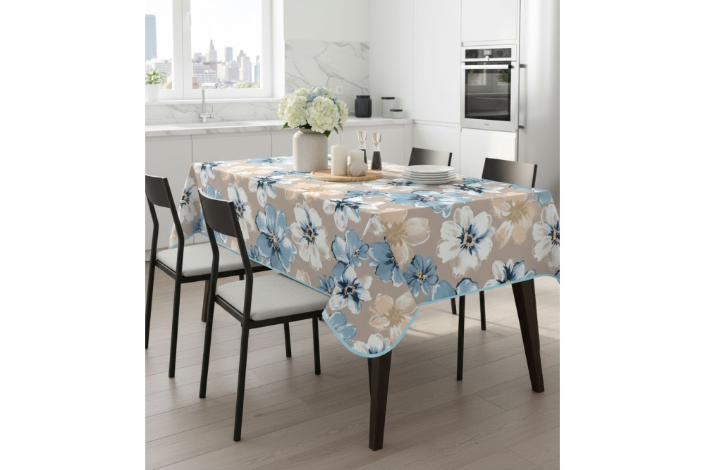 Τραπεζομάντηλο Αλέκιαστο Klery 100% Pol. 150x180cm.