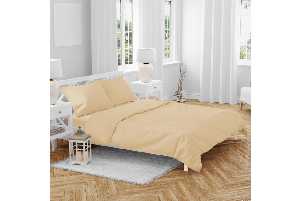 Σεντόνι με Λάστιχο 160x200+32cm Rainbow Beige