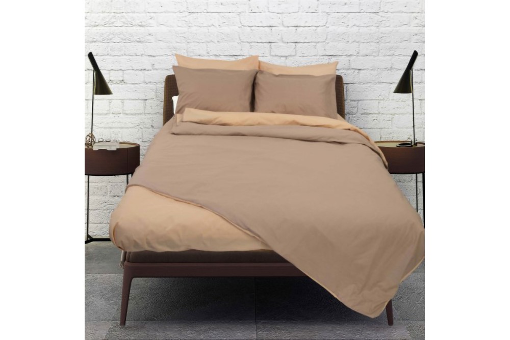 Σεντόνια Σετ Smoke - Beige 170x260cm + 1 Μαξιλαροθήκη 52x72cm Σεντόνια Σετ Smoke - Beige 170x260cm + 1 Μαξιλαροθήκη 52x72cm