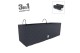 Ζαρντινιέρα Κρεμαστή 3 σε 1 Rato Case W Ανθρακί 58x18x19,5cm.