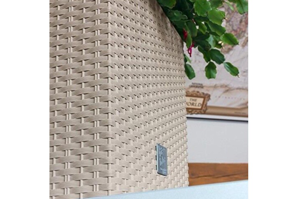 Κασπώ - Γλάστρα 2 σε 1 Rato Square Low Μόκα 40x40x40,8cm. Κασπώ - Γλάστρα 2 σε 1 Rato Square Low Μόκα 40x40x40,8cm.