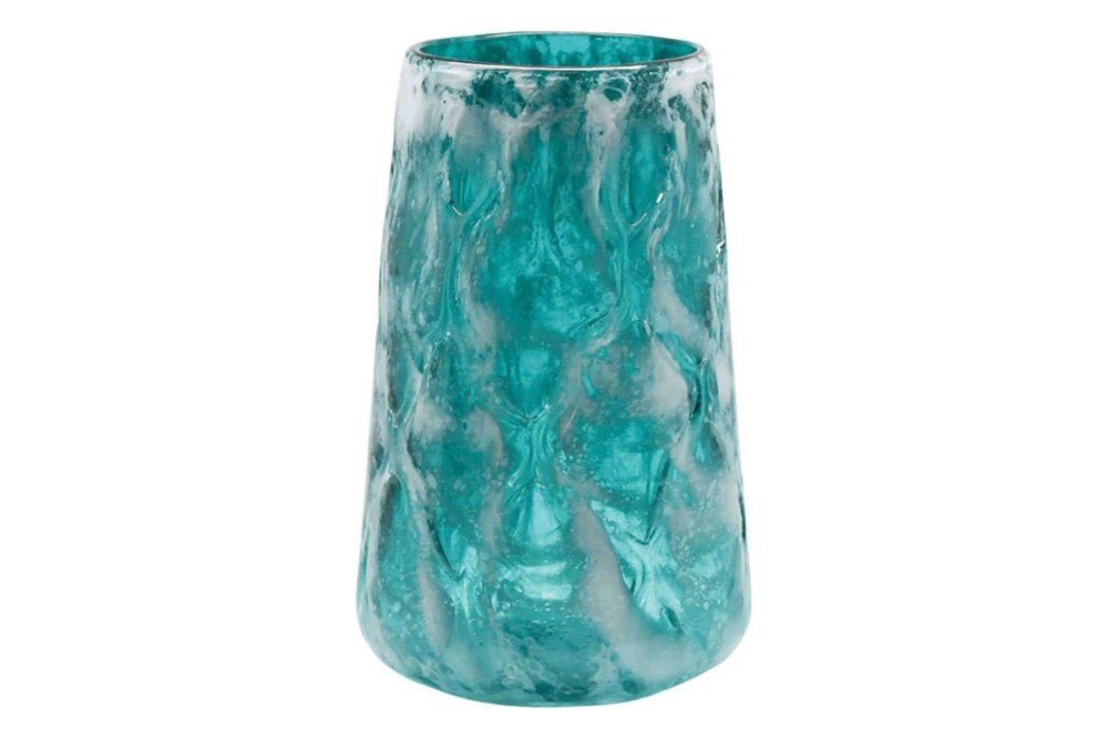 Βάζο Φυσητό Θάλασσα Turquoise Φ20x32cm. Βάζο Φυσητό Θάλασσα Turquoise Φ20x32cm.