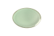 Πιατέλα Πορσελάνης Οβάλ Pistachio 31cm.