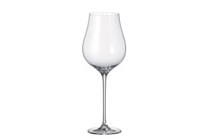 Crystal Bohemia Limosa Σετ Ποτήρια Κρασιού από Κρύσταλλο 400ml 6τμχ