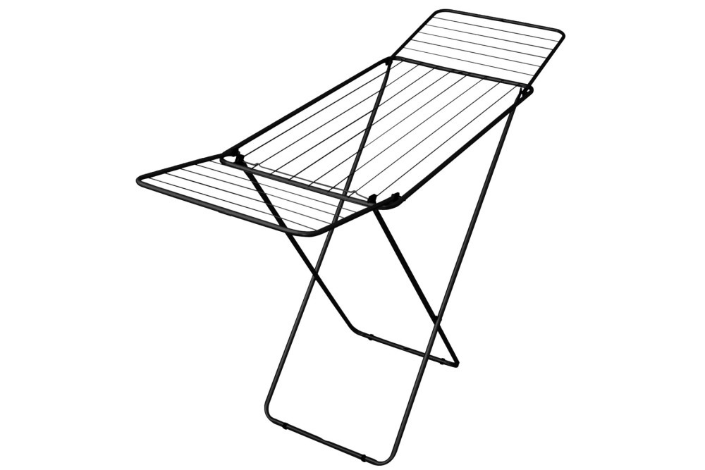 Απλώστρα μεταλλική Βαρέως Τύπου Black 18m. 