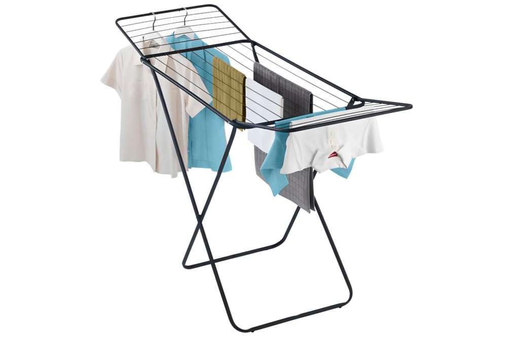 Απλώστρα μεταλλική Βαρέως Τύπου Black 18m. 