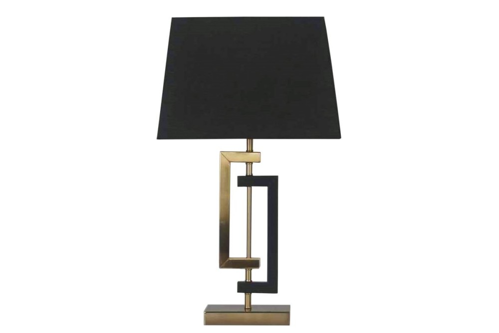 Επιτραπέζιο Φωτιστικό - Πορτατίφ 27,5x57,5cm 1xΕ27 Black-Gold Επιτραπέζιο Φωτιστικό - Πορτατίφ 27,5x57,5cm 1xΕ27 Black-Gold