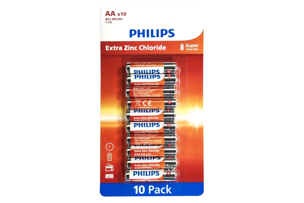 ΜΠΑΤΑΡΙΑ PHILIPS LONGLIFE 2A 10 PACK
