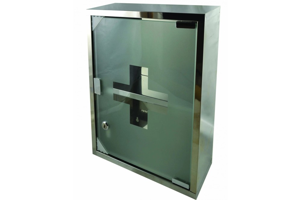 Φαρμακείο Inox με κλειδαριά 30x40cm