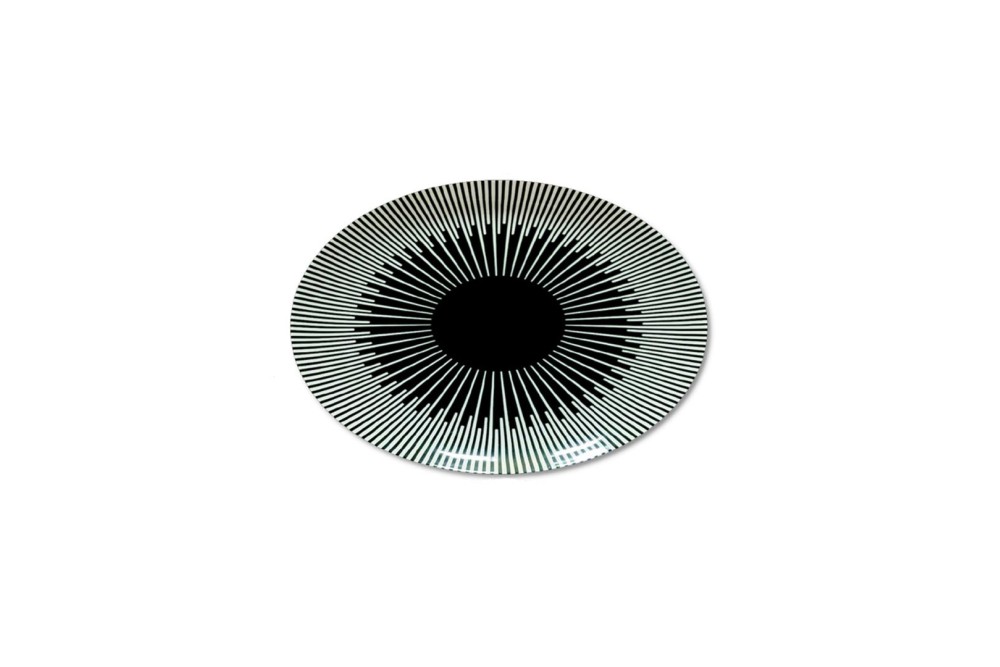 Πιατέλα Πορσελάνης Black Sun 31cm Πιατέλα Πορσελάνης Black Sun 31cm