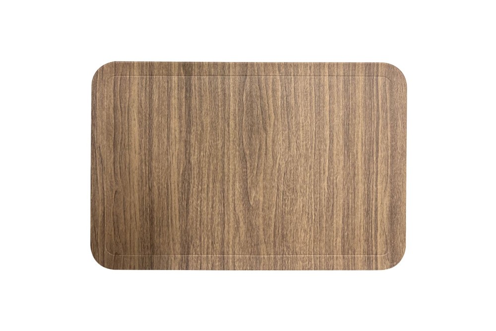 Σουπλά Πλαστικό 45x30cm Σχέδιο Ξύλο Καφέ