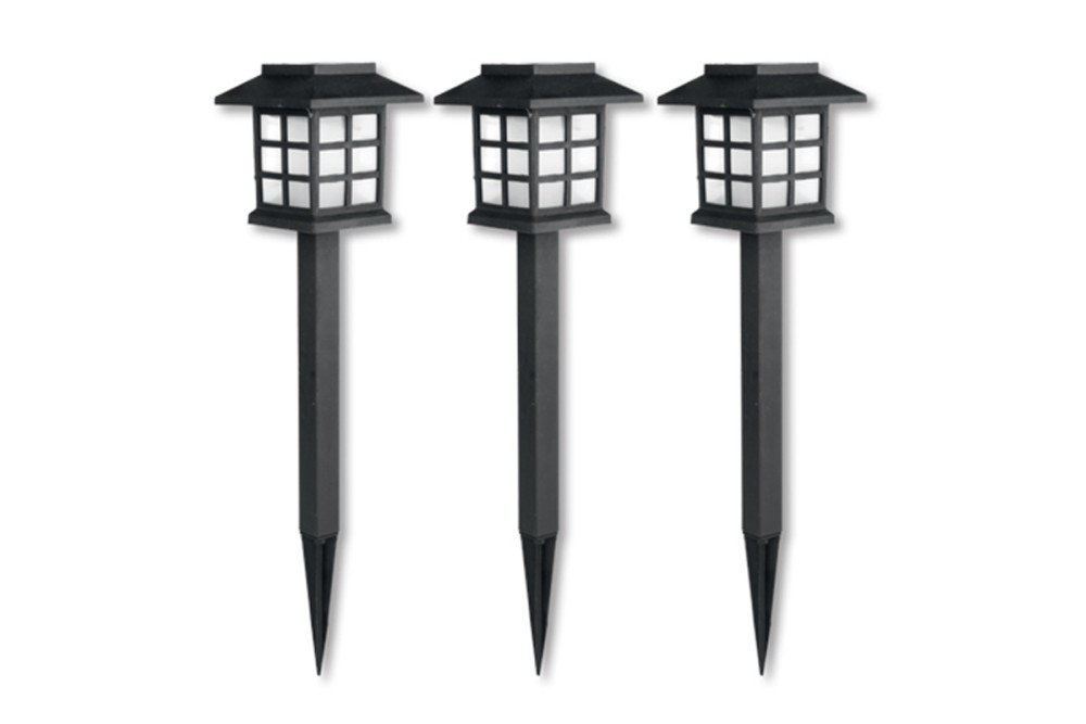 Ηλιακό φανάρι κήπου 8,5x8,5x36cm.