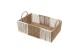 Καλάθι Τακτοποίησης πλεκτό με λαβές μεσαίο 30x20x10cm