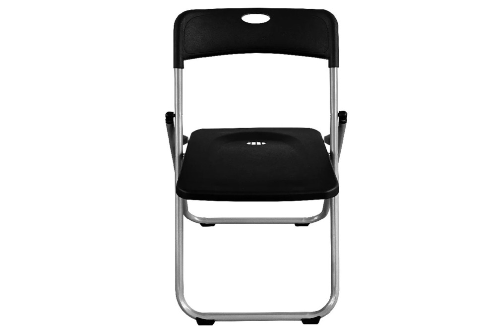 Καρέκλα Πτυσσόμενη Μεταλλική Μαύρη