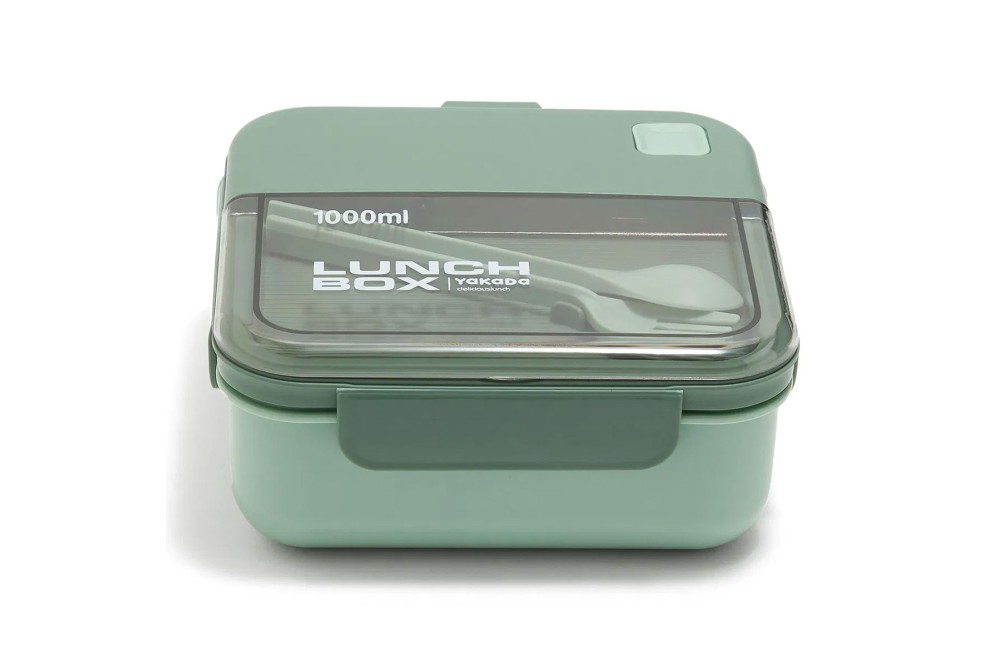 Δοχείο Φαγητού Lunch Box Πλαστικό Πράσινο 1000ml