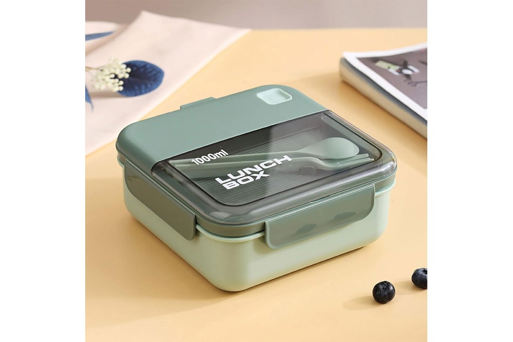 Δοχείο Φαγητού Lunch Box Πλαστικό Πράσινο 1000ml