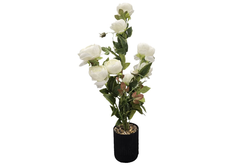 Γλαστράκι με λουλούδι White 64cm