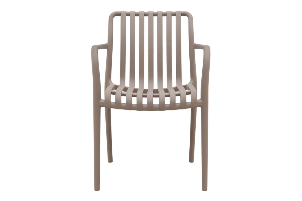 Πολυθρόνα Κήπου Πολυπροπυλενίου Cappuccino 54.5x41x81cm Πολυθρόνα Κήπου Πολυπροπυλενίου Cappuccino 54.5x41x81cm
