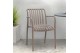 Πολυθρόνα Κήπου Πολυπροπυλενίου Cappuccino 54.5x41x81cm Πολυθρόνα Κήπου Πολυπροπυλενίου Cappuccino 54.5x41x81cm