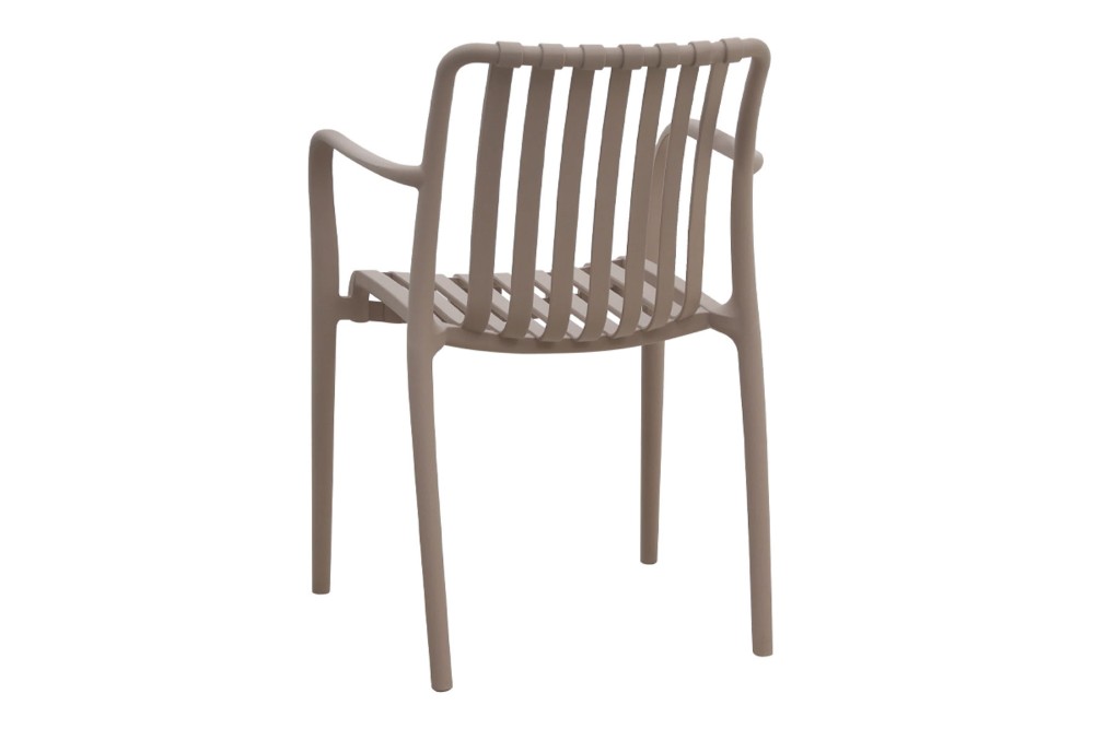 Πολυθρόνα Κήπου Πολυπροπυλενίου Cappuccino 54.5x41x81cm Πολυθρόνα Κήπου Πολυπροπυλενίου Cappuccino 54.5x41x81cm