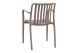 Πολυθρόνα Κήπου Πολυπροπυλενίου Cappuccino 54.5x41x81cm Πολυθρόνα Κήπου Πολυπροπυλενίου Cappuccino 54.5x41x81cm