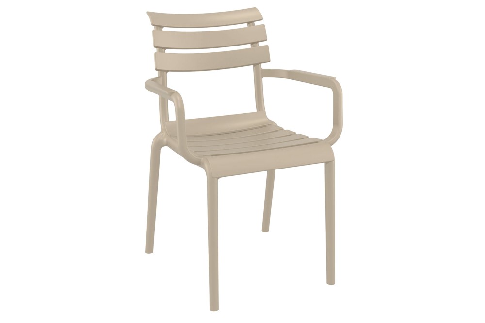 Πολυθρόνα Κήπου Πολυπροπυλενίου Beige 54x58x83cm Πολυθρόνα Κήπου Πολυπροπυλενίου Beige 54x58x83cm