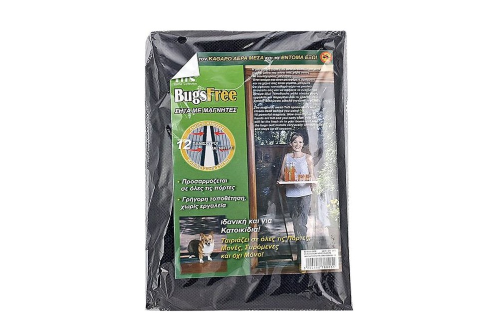 Σίτα-κουρτίνα μαγνητική πόρτας  100*215 cm σε σακούλα