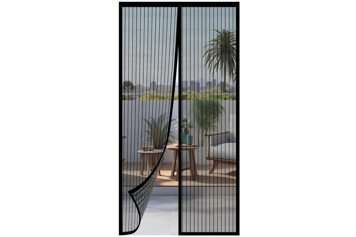Σίτα-κουρτίνα μαγνητική πόρτας 100*215 cm σε σακούλα Σίτα-κουρτίνα μαγνητική πόρτας 100*215 cm σε σακούλα