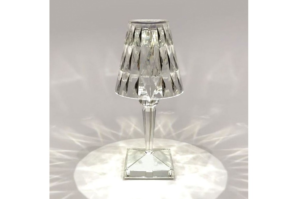 Λάμπα Επιτραπέζια Αφής Επαναφορτιζόμενη Diamond 12x26cm.