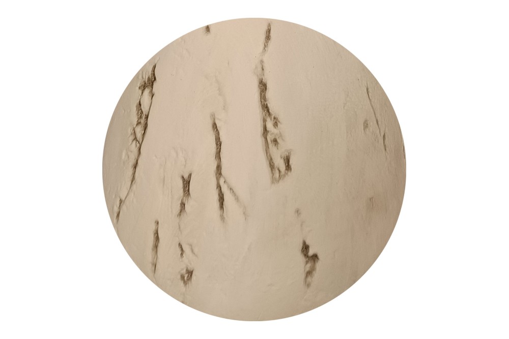 Λαμπατέρ Επιτραπέζιο Κεραμικό Beige με Καπέλο 28x40cm Λαμπατέρ Επιτραπέζιο Κεραμικό Beige με Καπέλο 28x40cm