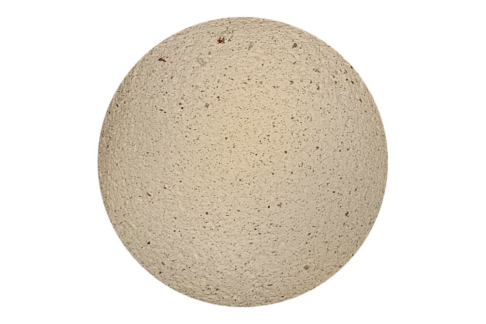 Λαμπατέρ Επιτραπέζιο Κεραμικό Beige με Καπέλο 28x40cm