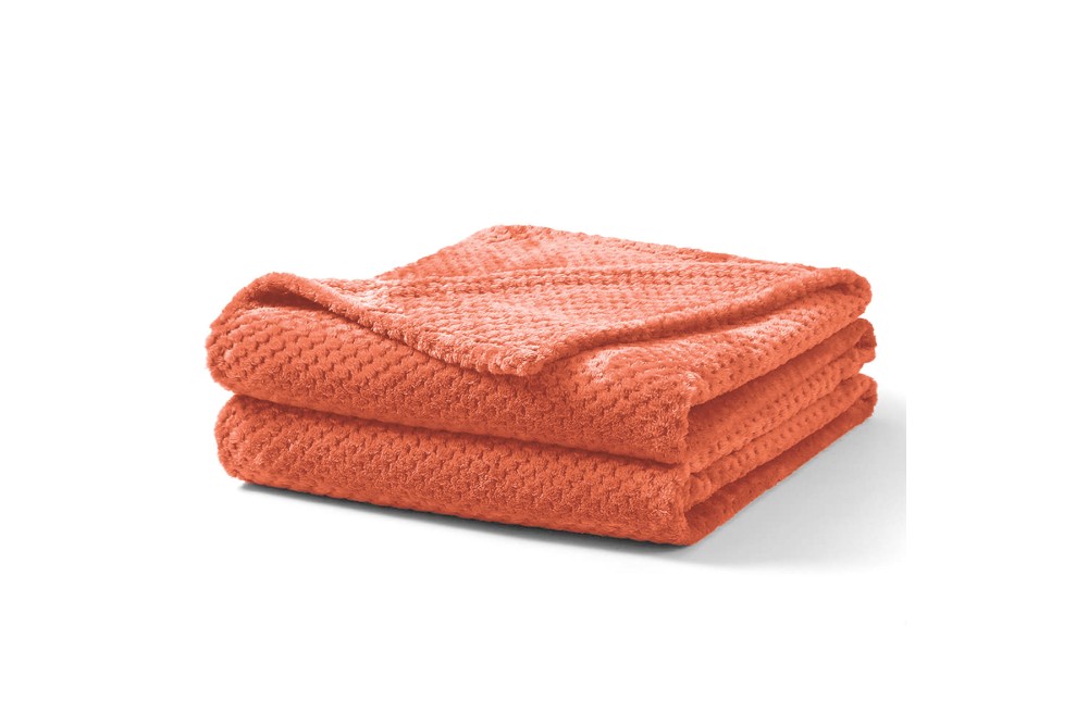 Κουβέρτα Popcorn Coral Μονή 150x220cm. Κουβέρτα Popcorn Coral Μονή 150x220cm.