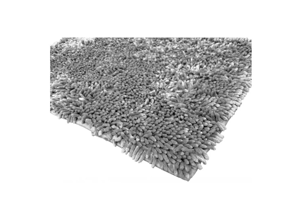 Πατάκι μπάνιου polyester βαρύ με αντιολισθητικό πάτο Dark Grey 50x80cm