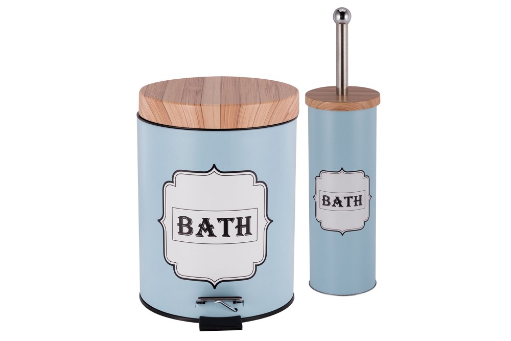 Πεντάλ μεταλλικό 5lt & Πιγκάλ Bath ΣΕΤ 2τεμ.