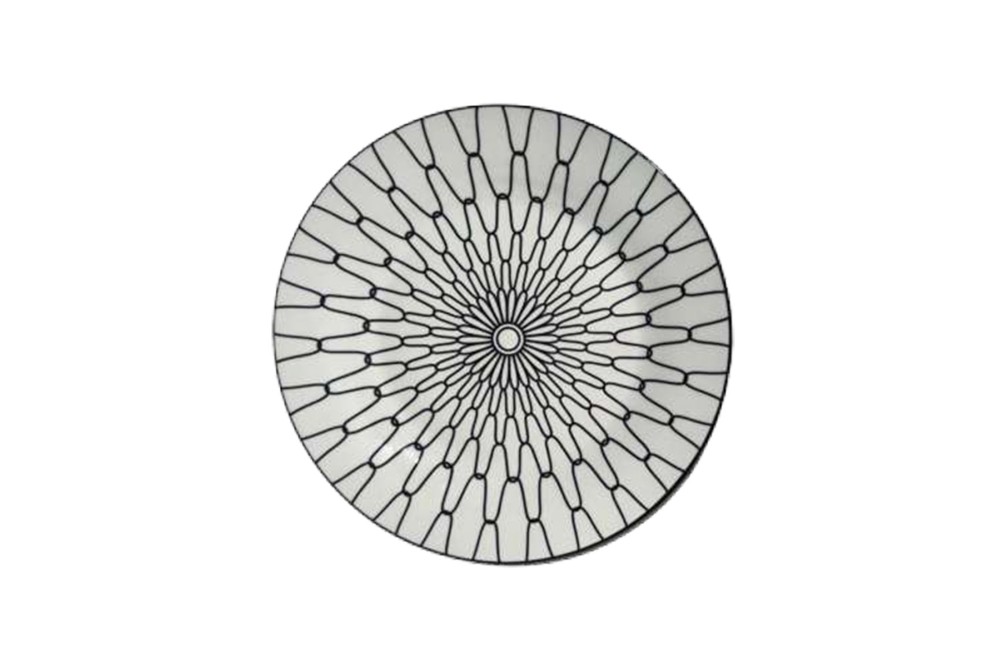 Πιάτο Πορσελάνης Ρηχό Inglaze 18cm.