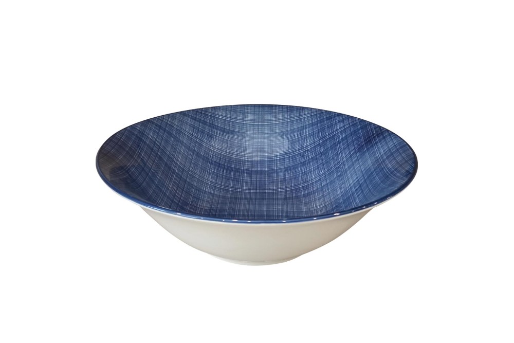 Σαλατιέρα Πορσελάνης Blue 23cm. Σαλατιέρα Πορσελάνης Blue 23cm.