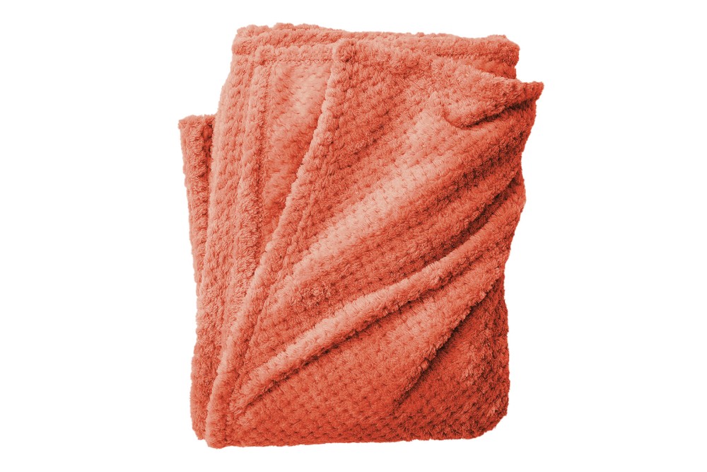 Κουβέρτα Popcorn Coral Μονή 150x220cm. Κουβέρτα Popcorn Coral Μονή 150x220cm.