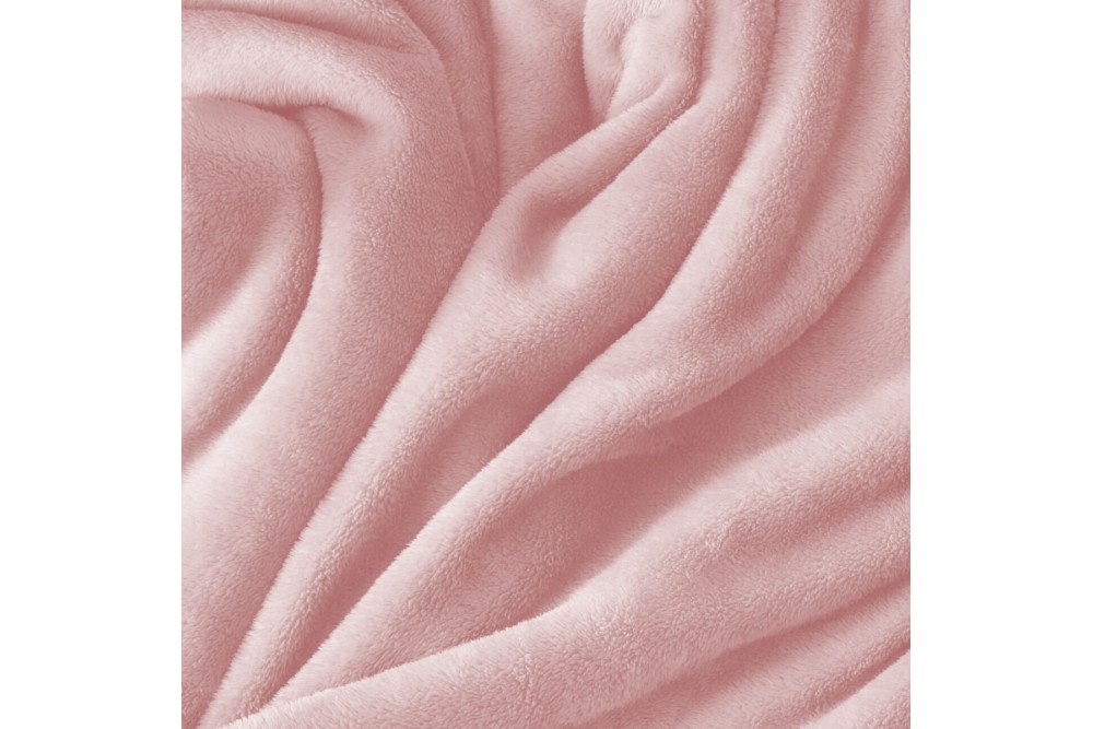 Κουβέρτα Flannel Super Soft Διπλή 200x220cm ροζ χρώμα Κουβέρτα Flannel Super Soft Διπλή 200x220cm ροζ χρώμα