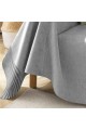 Ριχτάρι με Φάσα Ριγέ Διθέσιο Grey 180x230cm