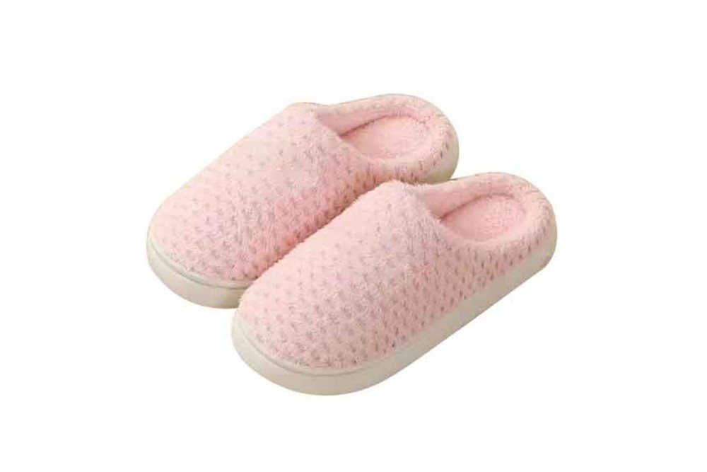 Παντόφλες Γυναικείες Βελουτέ Pop Corn Pink Παντόφλες Γυναικείες Βελουτέ Pop Corn Pink