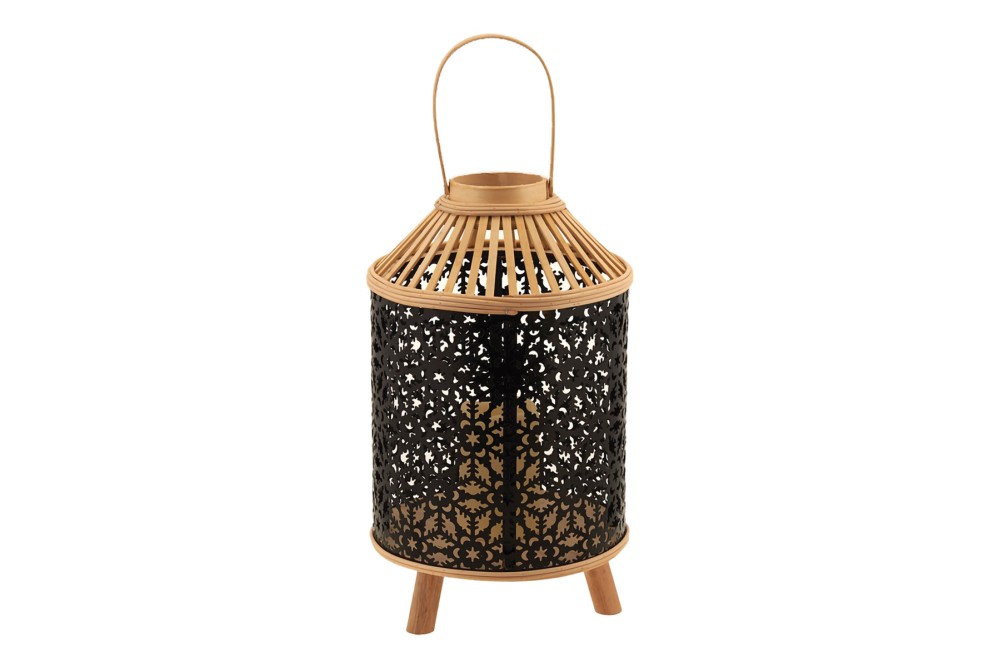 Φανάρι Bamboo Στρογγυλό 20,5x35cm.