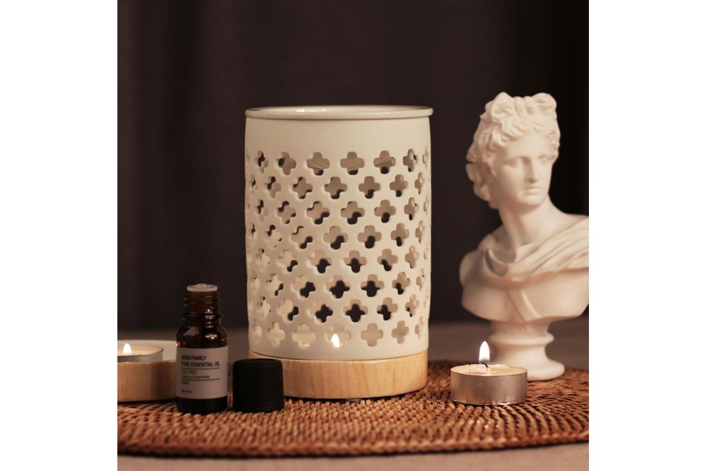 Αρωματιστής Αιθέριων Ελαίων Κεραμικός 9.5x11cm