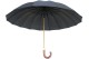 Chanos 0156 Αυτόματη Ομπρέλα Βροχής με Μπαστούνι Μαύρη