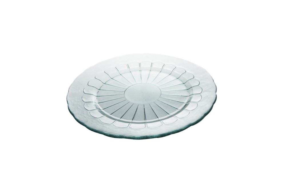 Πιατέλα 7545 Στρογγυλή 33cm Casual Διάφανη Πιατέλα 7545 Στρογγυλή 33cm Casual Διάφανη