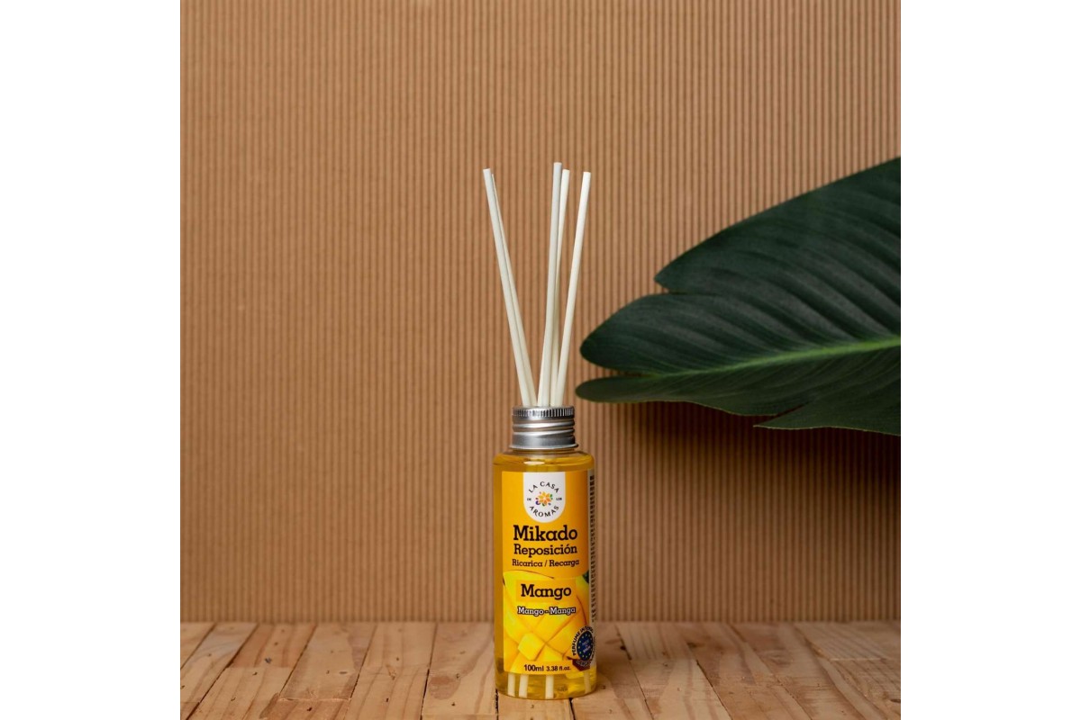 Αρωματικό χώρου με sticks Μάνγκο 100ml