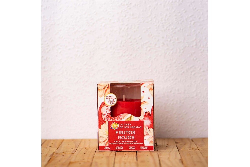 Κερί με άρωμα κόκκινα φρούτα 140gr