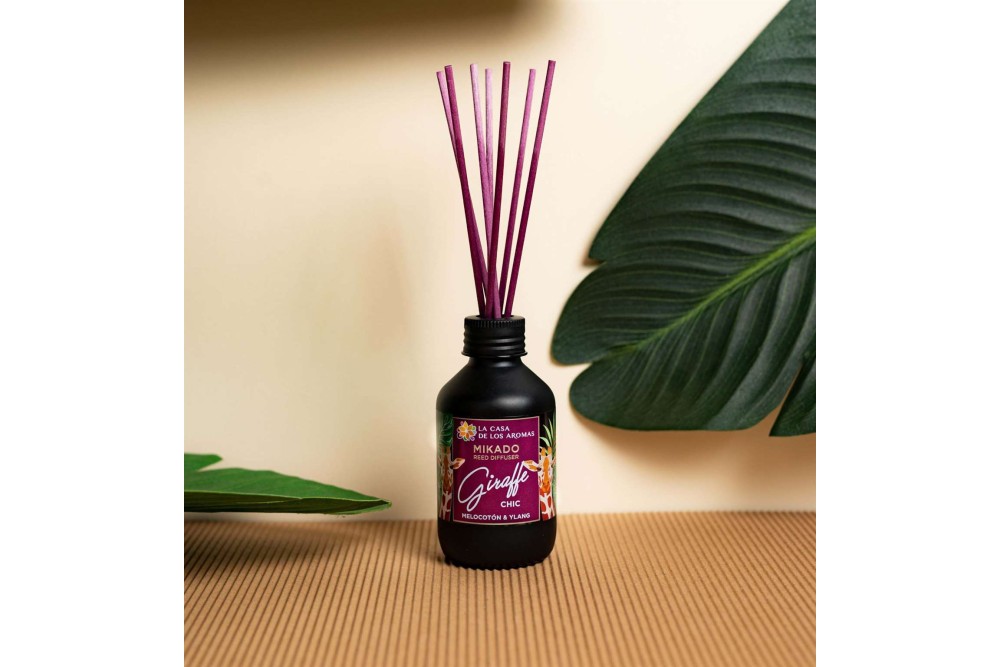 Αρωματικό χώρου με sticks ylang & ροδάκινο 100ml