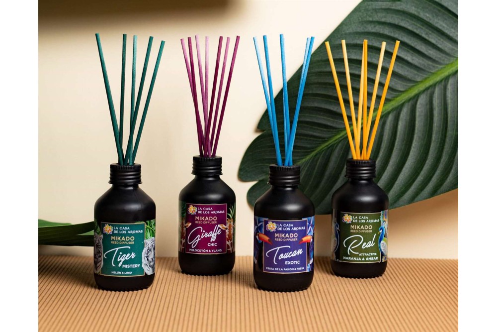 Αρωματικό χώρου με sticks ylang & ροδάκινο 100ml